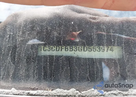 2016 Dodge Dart Sxt из США, поврежденный, VIN 1C3CDFBB3GD563974